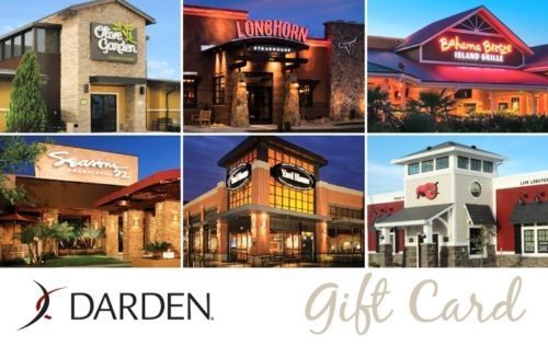 $50 Darden Gift Card for Only $40 - Red Lobster, Olive ...