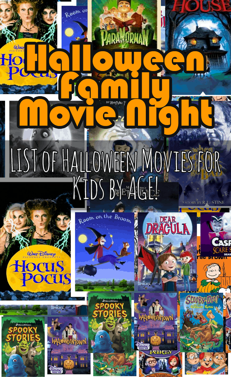 Halloween Movies For Kids by Age List of 21!  EnzasBargains.com