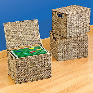 Seagrass File Box