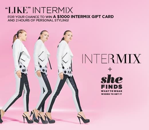Win a $1000 Intermix Gift Card and 2 Hours of Personal Styling! - Enza ...