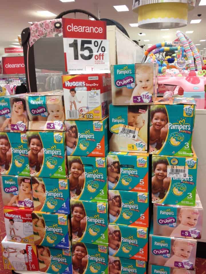 Target Diaper Clearance!