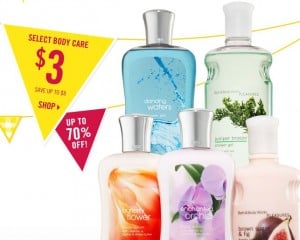 bath and body works sale