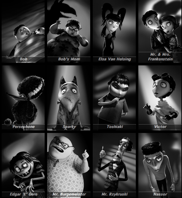 Disney Presents Tim Burton's Frankenweenie! Meet Characters! #Frankenweenie - Enza's Bargains