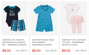 Boy's Polo Rompers, Boy's 2-Pc Outfits, and Girls Tutu Sets for ONLY $9 (reg. $18)