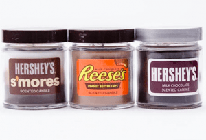 Set of 3 Hershey's Scented Candles