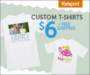 vistaprint tshirt offer