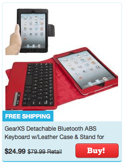 keyboard with leather case