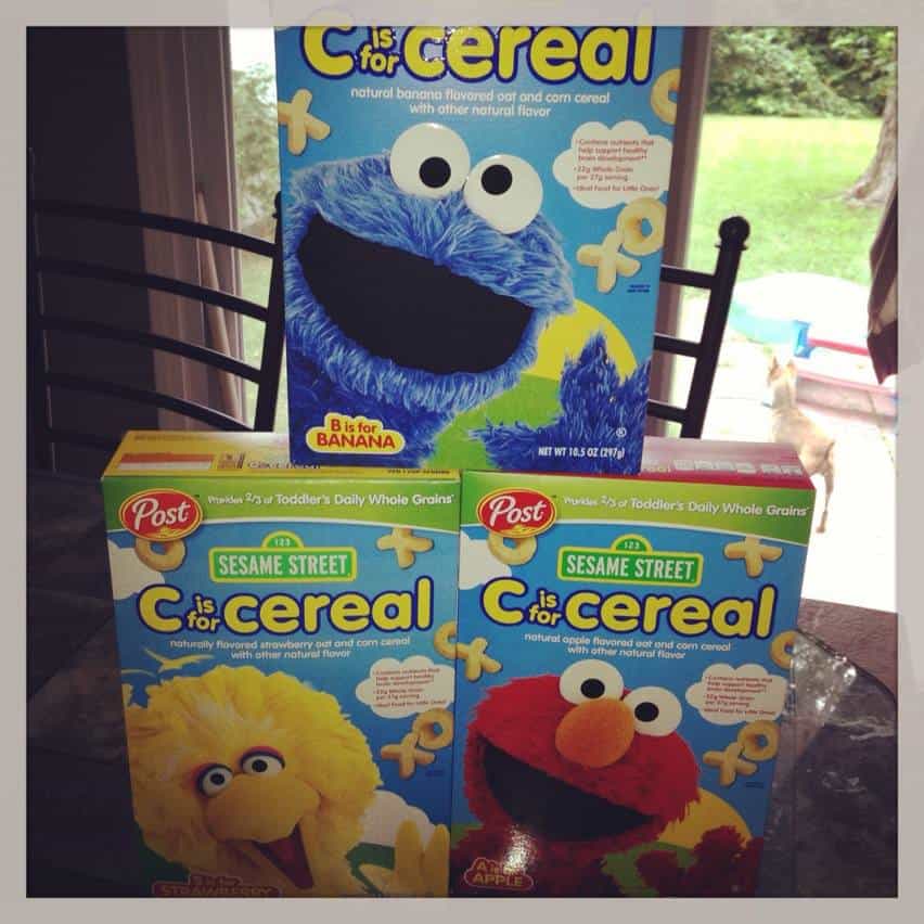 Sesame Street Cereal