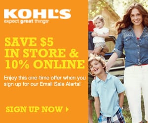 kohls 5 coupon