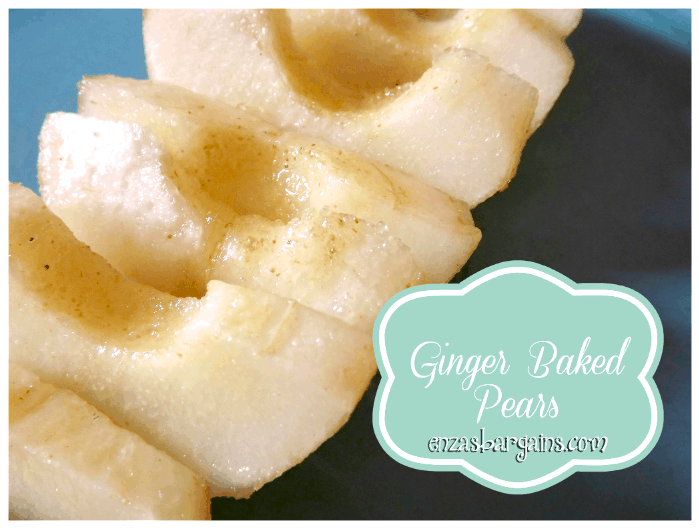 ginger pears