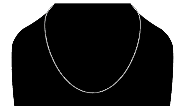 sterling silver chain necklace