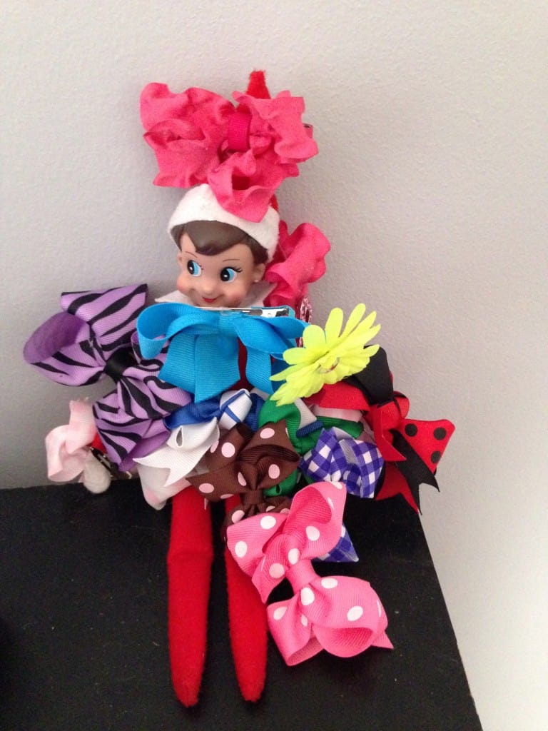 Elf on Shelf Bows