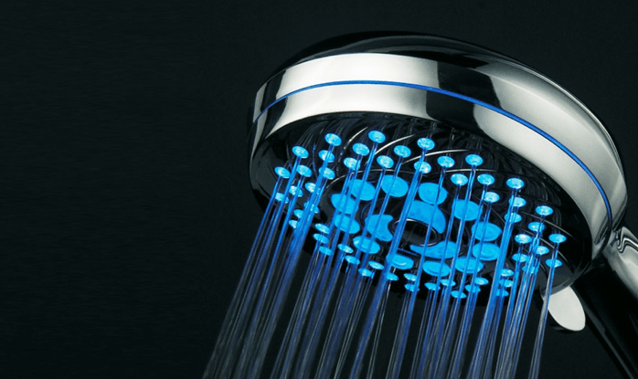 LED shower head