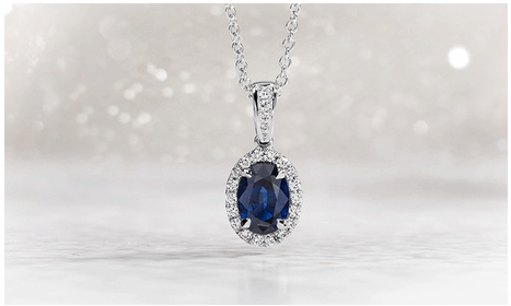 blue nile blue necklace