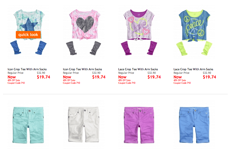 Justice Sale - Take 40% Off Girls AND BOYS' Items! EVERYTHING! - Enza's ...