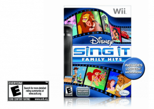 wii disney sing it