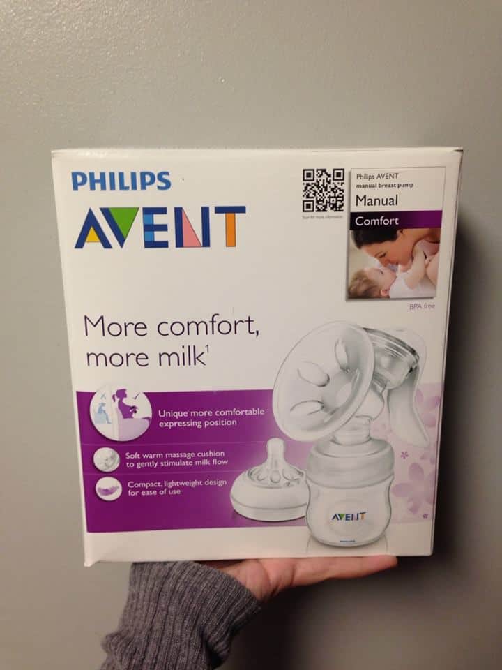 Avent Manual box