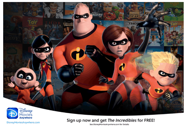 FREEBIE ALERT! Digital Versions of your Disney Movies ONLINE + FREE  Incredibles! - Enza's Bargains
