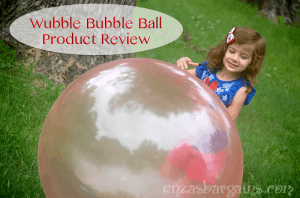 wubble bubble filled with water