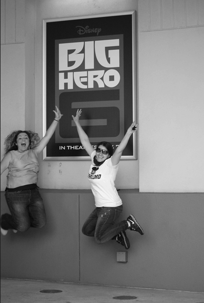 We are excited for the press day! That is Mary from Couponers United of the left & ME on he right! Yippee!