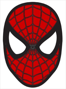 Elf on the Shelf Spider Man Mask: FREE Printable Mask