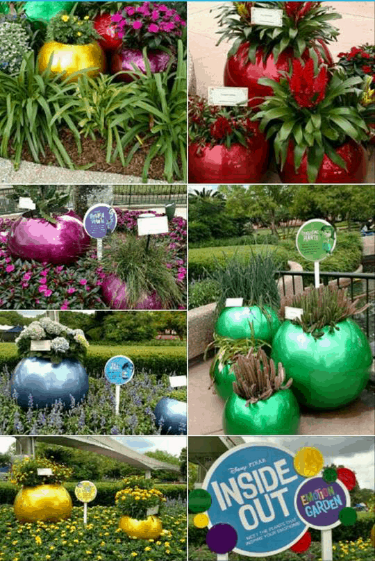 Inside Out Garden - Epcot