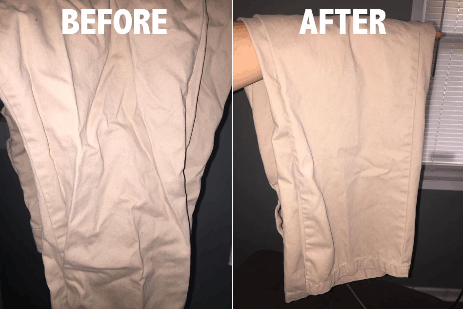 Samsung ActiveWash Washer Review and Dryer - Wrinkle Free Khaki pants are now wearable! It only needed 20 minutes!