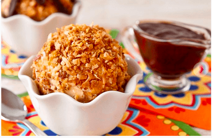 Fried Ice Cream Honey Bunches of Oats Recipe