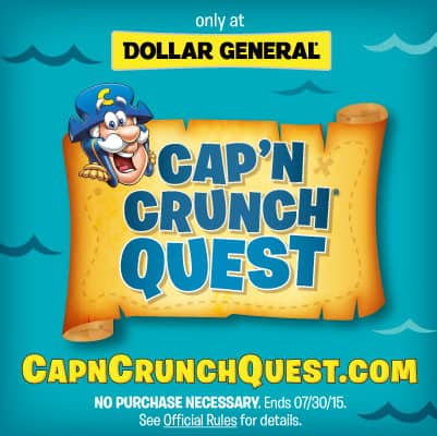 Cap'N Crunch Quest Instant Win Game - Did you WIN?!