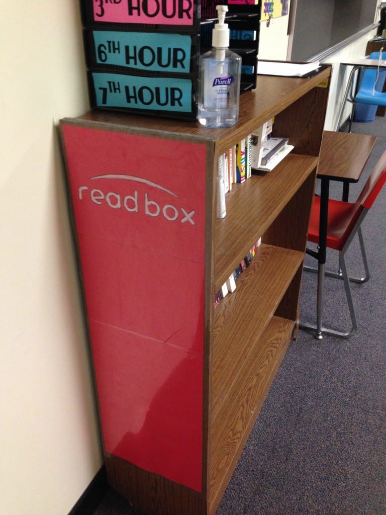 ReadBox in my Video Game Theme Classroom