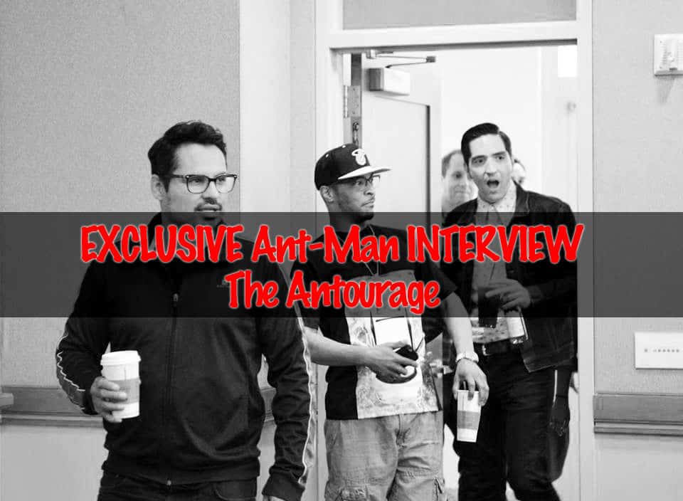 Marvel’s Ant-Man Antourage: ANT-MAN Michael Pena, T.I. & David Dastmalchian Interview