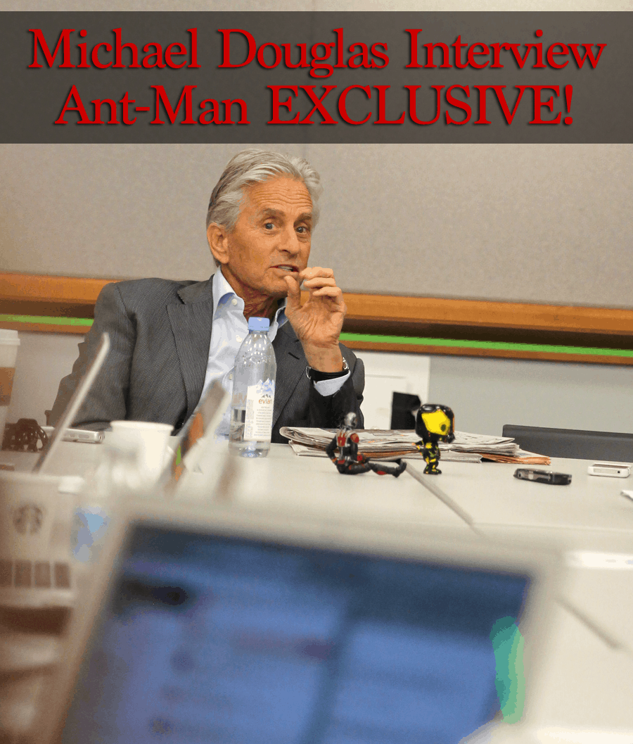 Exclusive Michael Douglas Interview -Marvel's Ant-Man