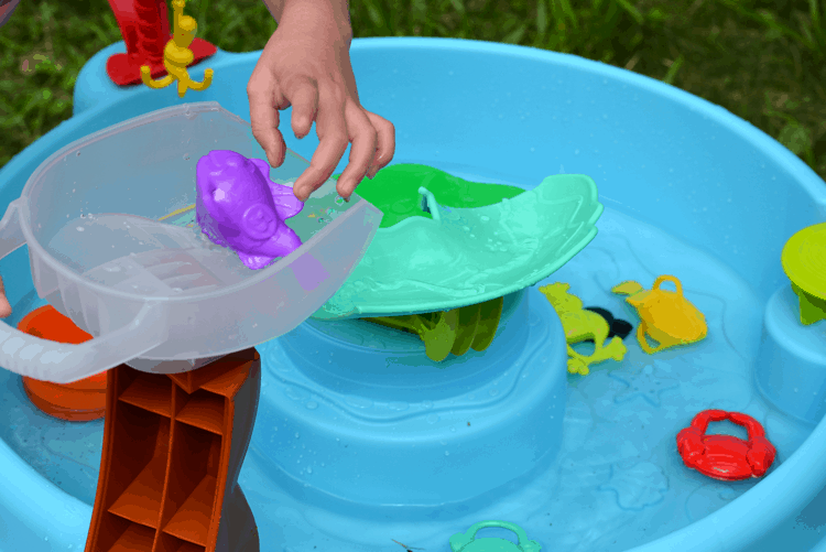 little tikes fishing water table