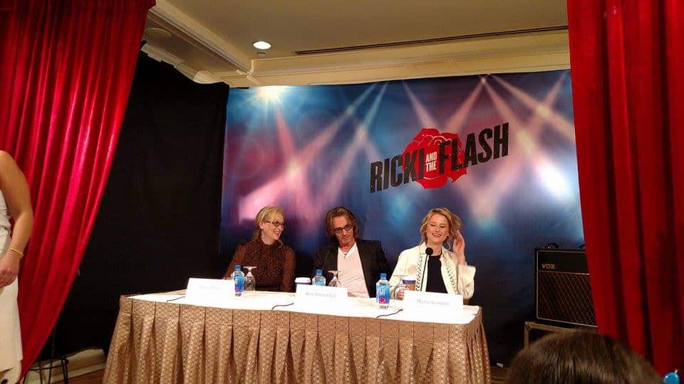 Exclusive Interview - Meryl Streep, Rick Springfield, Mammie Gummer #RickAndTheFlash