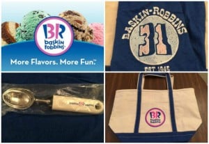  Baskin-Robbins gift package