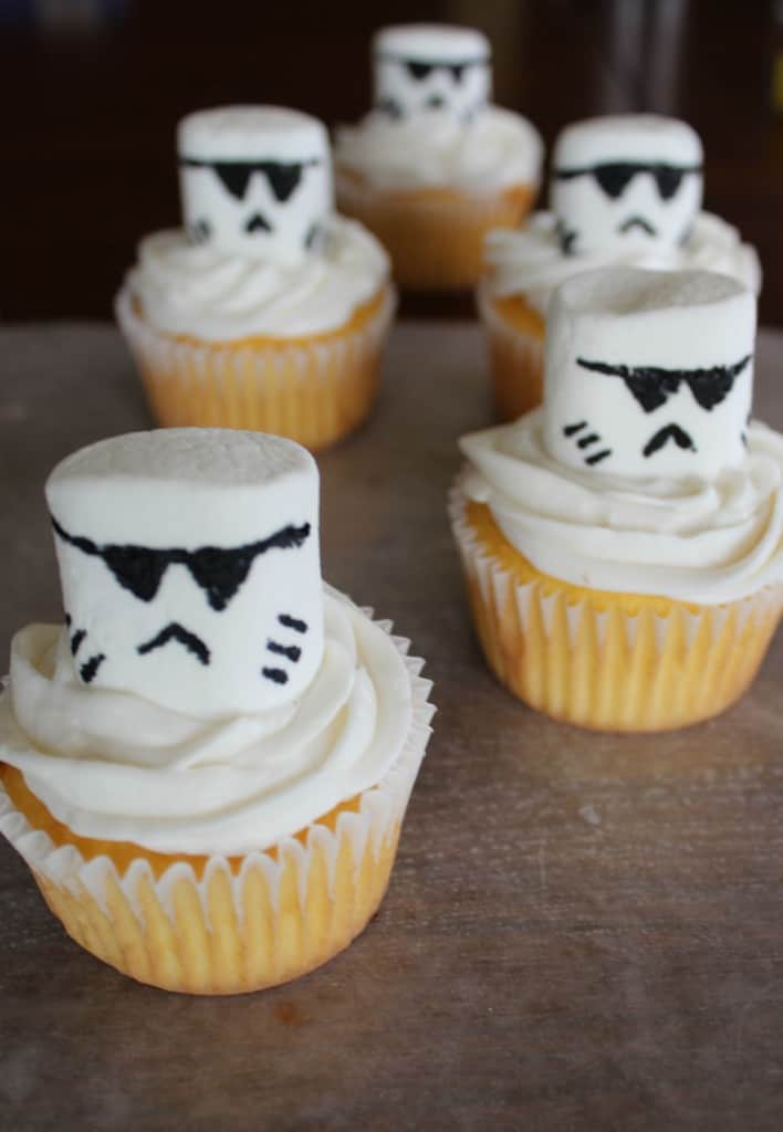 Star Wars Stormtrooper Cupcakes Recipe