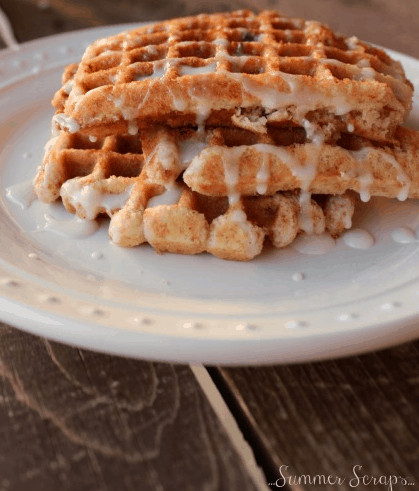 Cinnamon Swirl Waffles