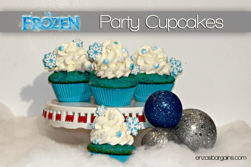 Disney's Frozen Cupcakes - Inspired by Elsa and Olaf