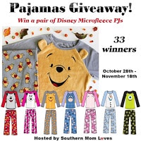 Disney 3D Microfleece PJs 33 winners! ARV $556 (Ends 11/18)