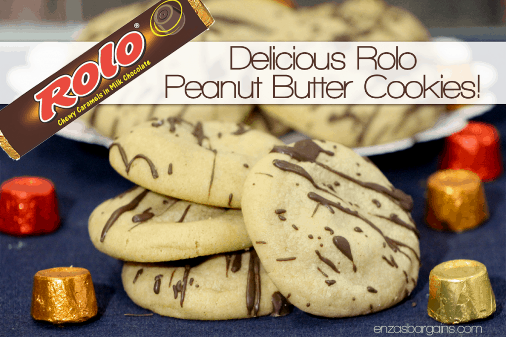 Rolo Peanut Butter Cookies - Cookies Made With Rolos