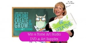 Kids Home Art Studio DVD And Art Set (Ends 11/19)