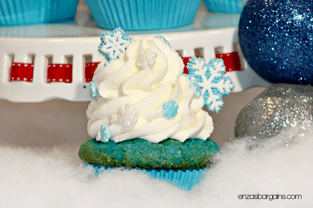 Disney's Frozen Cupcakes - Inspired by Elsa and Olaf