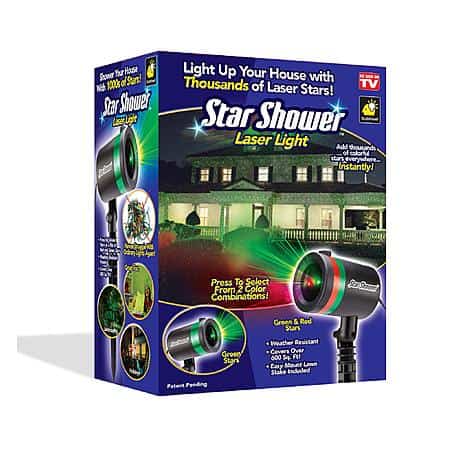 Star Shower Laser Light Christmas Laser Lights - It looks like it is snowing lights!