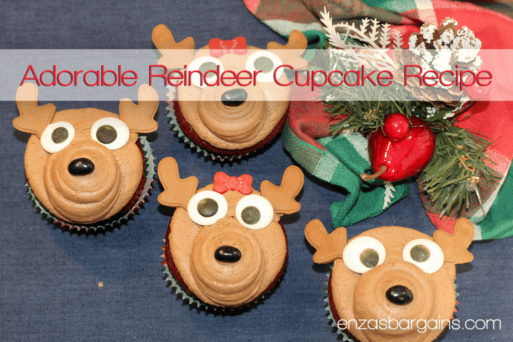 Reindeer Cupcake Recipe - Perfect for the Holiday Season!