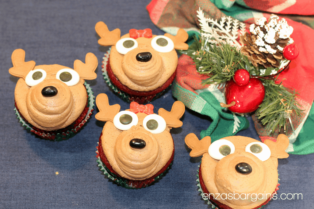 Reindeer Cupcake Recipe - Perfect for the Holiday Season!