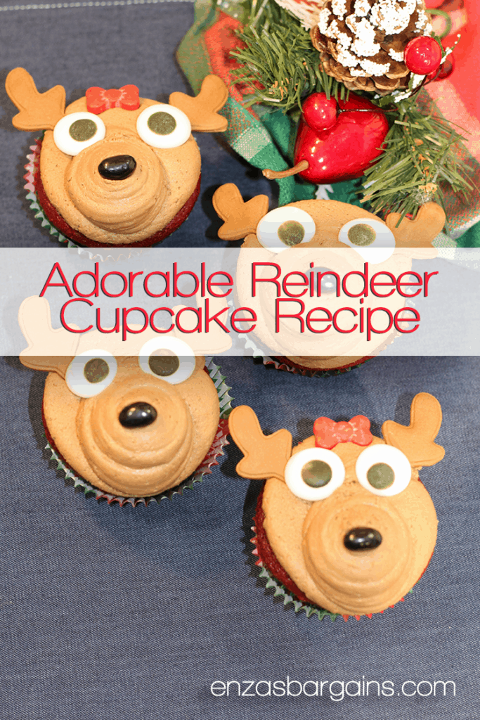 Reindeer Cupcake Recipe - Perfect for the Holiday Season!