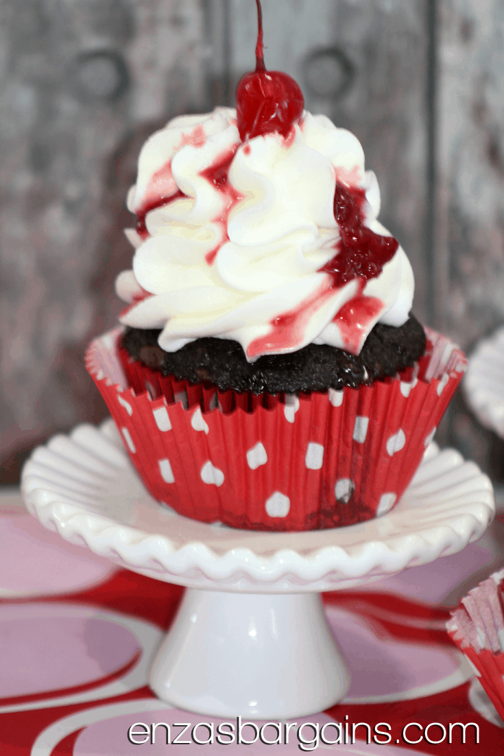 Chocolate Cherry Cupcake Recipe