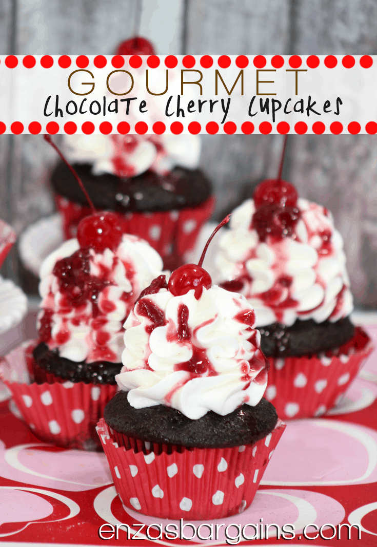 Chocolate Cherry Cupcake Recipe