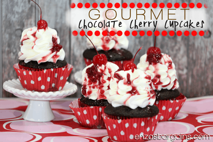 Chocolate Cherry Cupcake Recipe