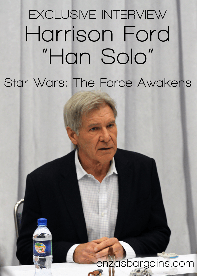 Exclusive Harrison Ford Interview for Star Wars The Force Awakens